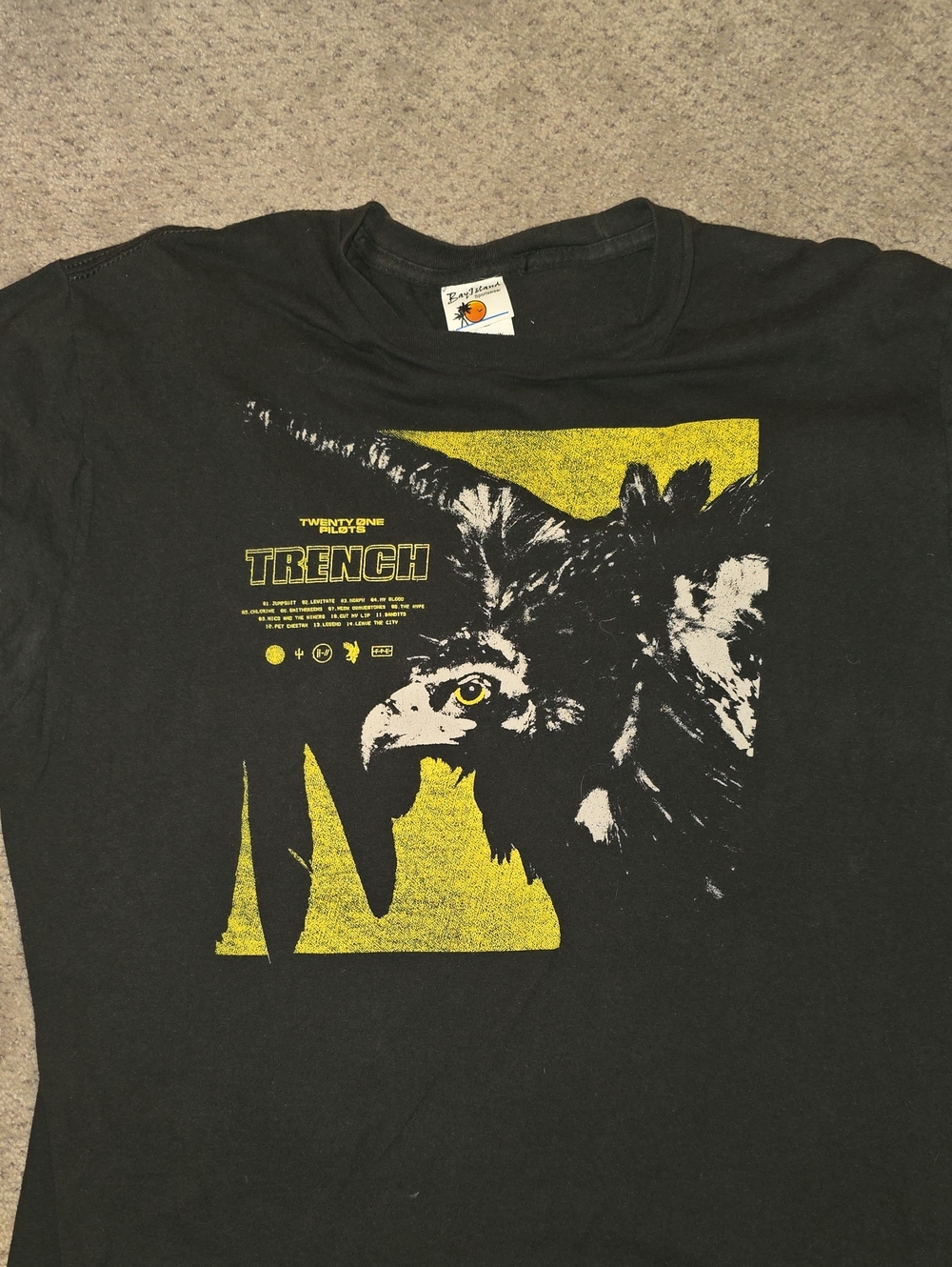 Twenty One Pilots Trench Black Short Sleeve Tee